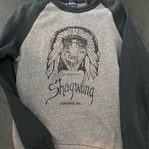 Local Knit - Montauk “shagwong” - sweatshirt - size small